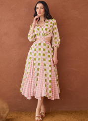 Gardenia Gingham Dress