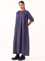 Gather Neck Dress