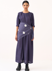 Gather Neck Dress
