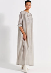 Gather Neck Dress
