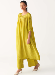 Gather Neck Dress