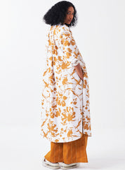 Gather Neck Shirt Set