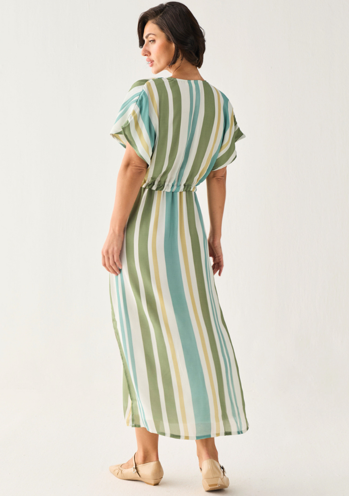 Gathered Maxi Dress
