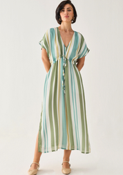 Gathered Maxi Dress