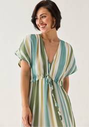 Gathered Maxi Dress