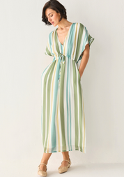 Gathered Maxi Dress