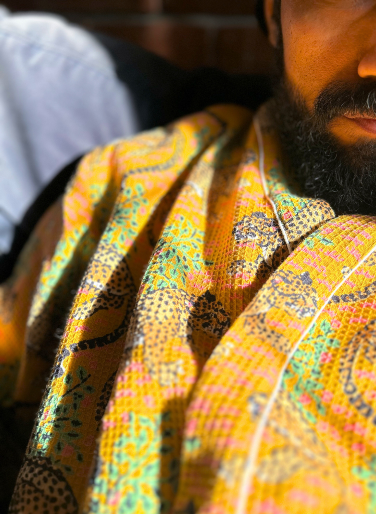 Gentle Leopard Bath Robe