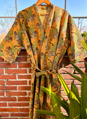 Gentle Leopard Bath Robe