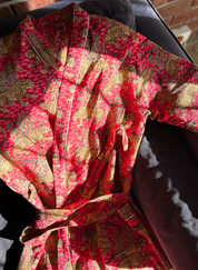 Gentle Leopard Bath Robe