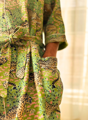 Gentle Leopard Bath Robe