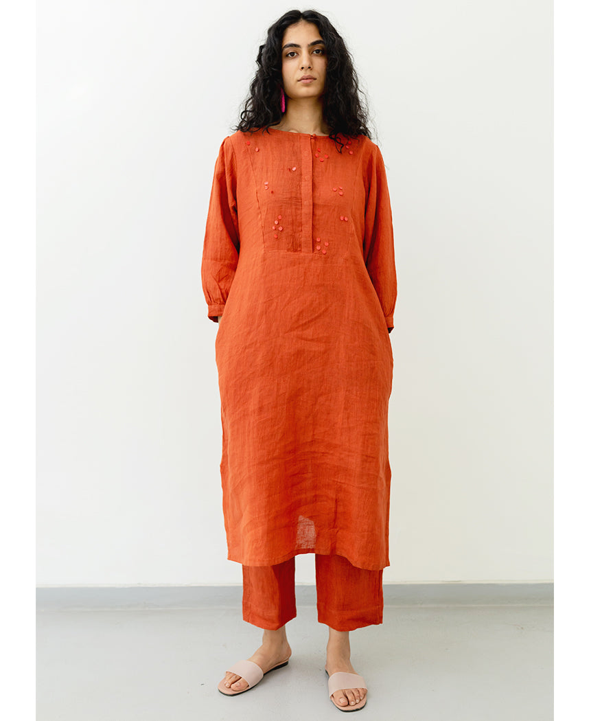 Ginger Kurta