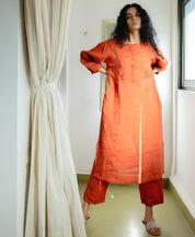 Ginger Kurta Set