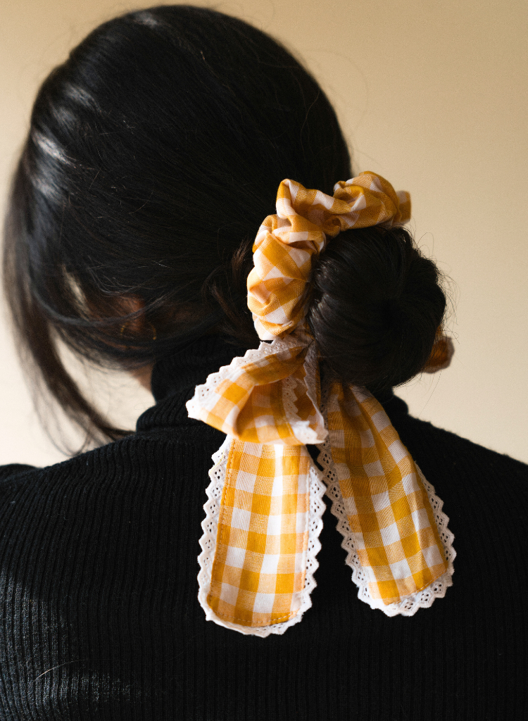 Gingham Bow Cirqlet
