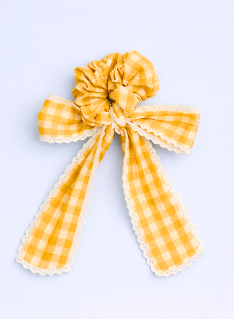 Gingham Bow Cirqlet