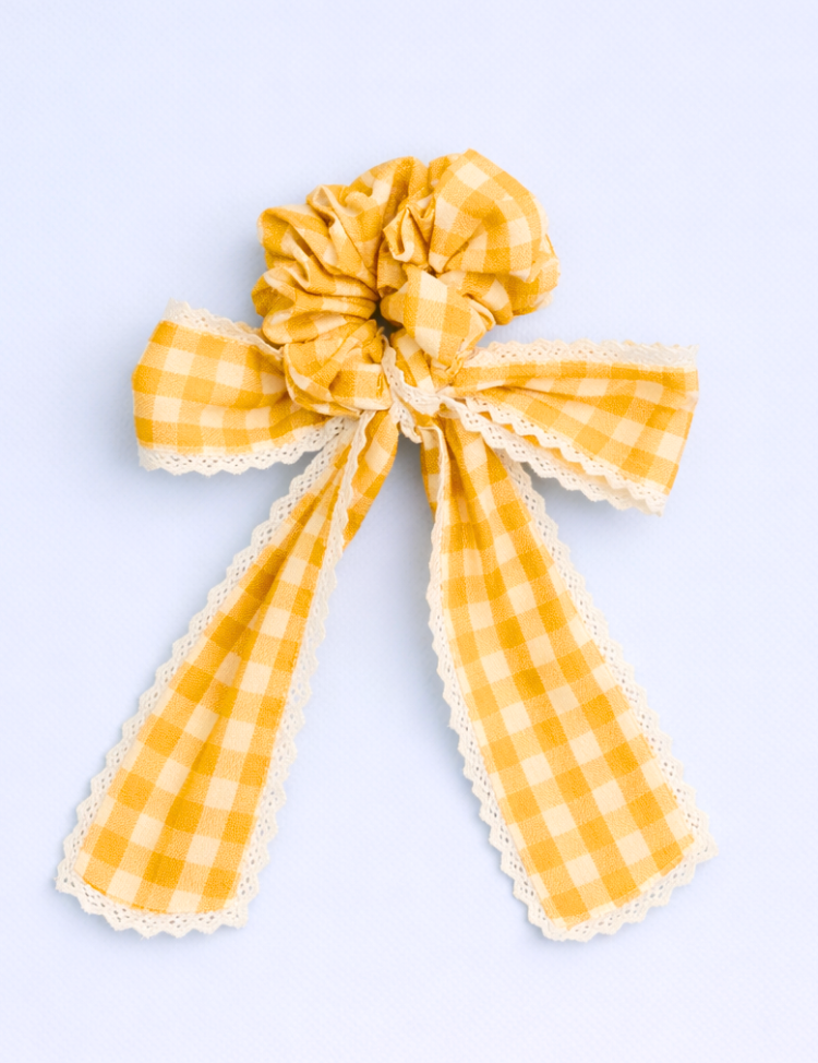 Gingham Bow Cirqlet