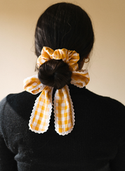 Gingham Bow Cirqlet