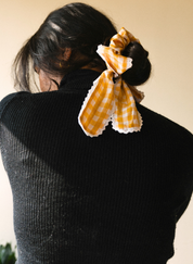 Gingham Bow Cirqlet