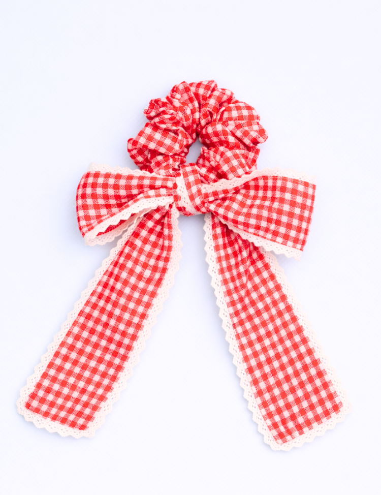 Gingham Bow Cirqlet
