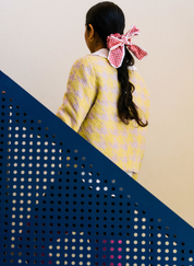 Gingham Bow Cirqlet