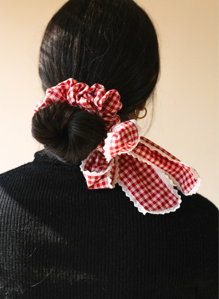 Gingham Bow Cirqlet