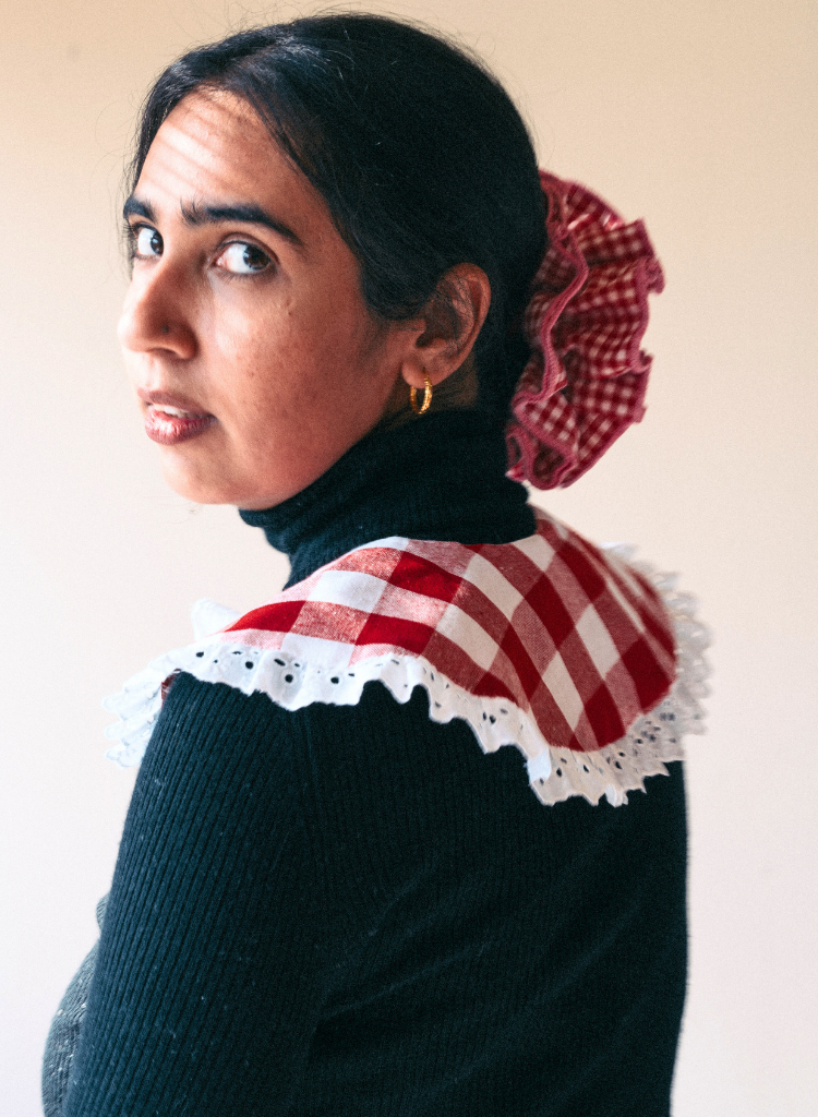 Gingham Layered Cirqlet