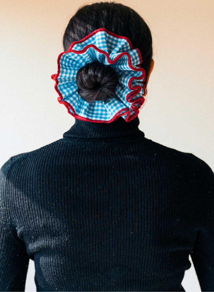 Gingham Layered Cirqlet