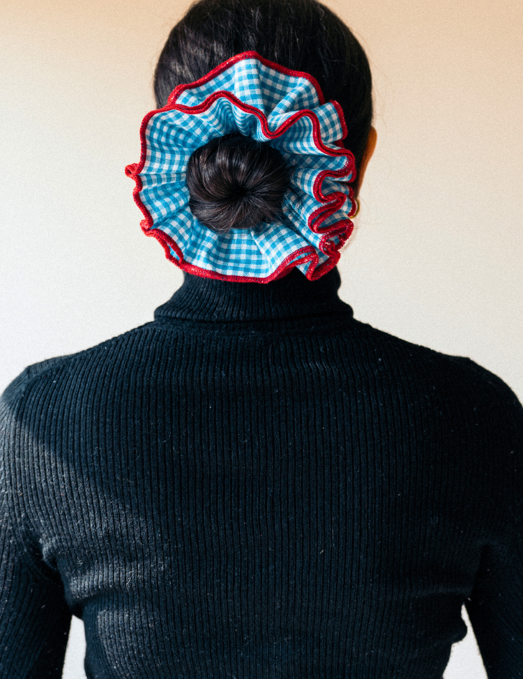 Gingham Layered Cirqlet