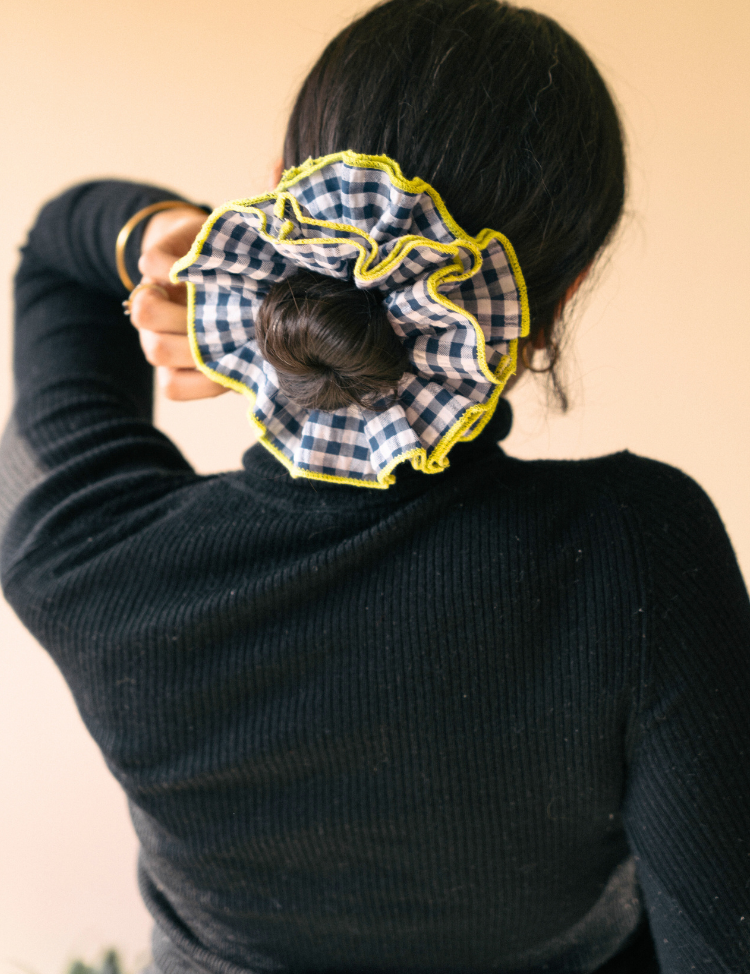 Gingham Layered Cirqlet