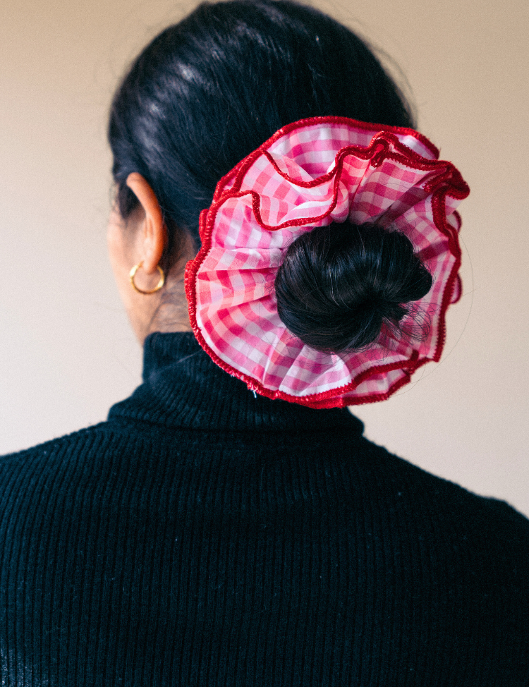 Gingham Layered Cirqlet