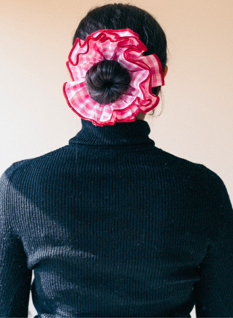 Gingham Layered Cirqlet