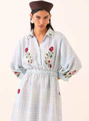 Gingham Poem Dress