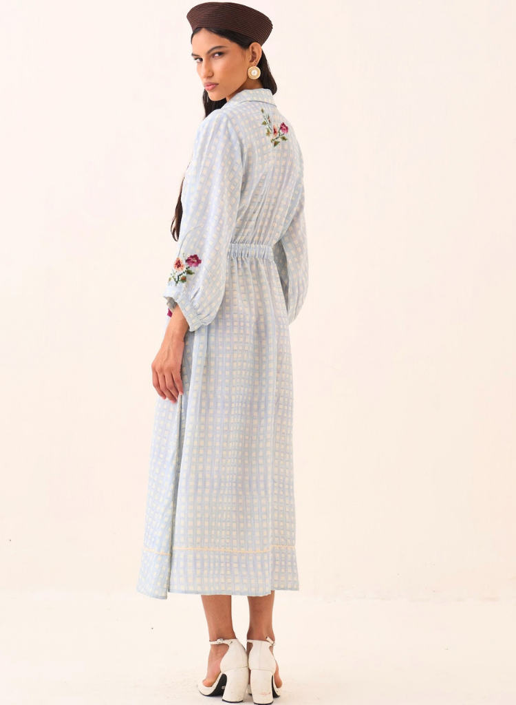 Gingham Poem Dress