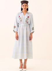 Gingham Poem Dress
