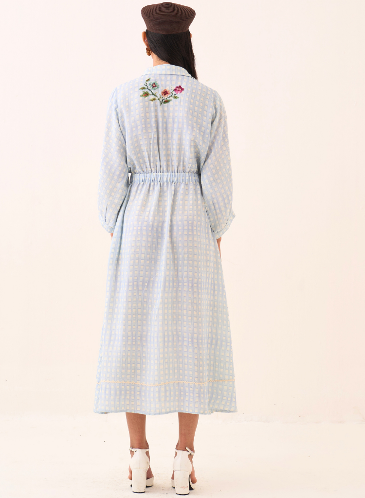 Gingham Poem Dress