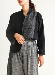 Gingham Reversible Blazer