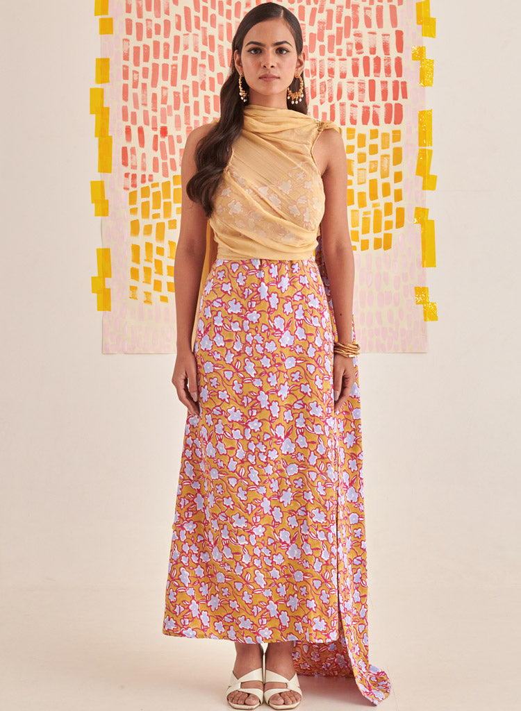 Gold Florentina Dress