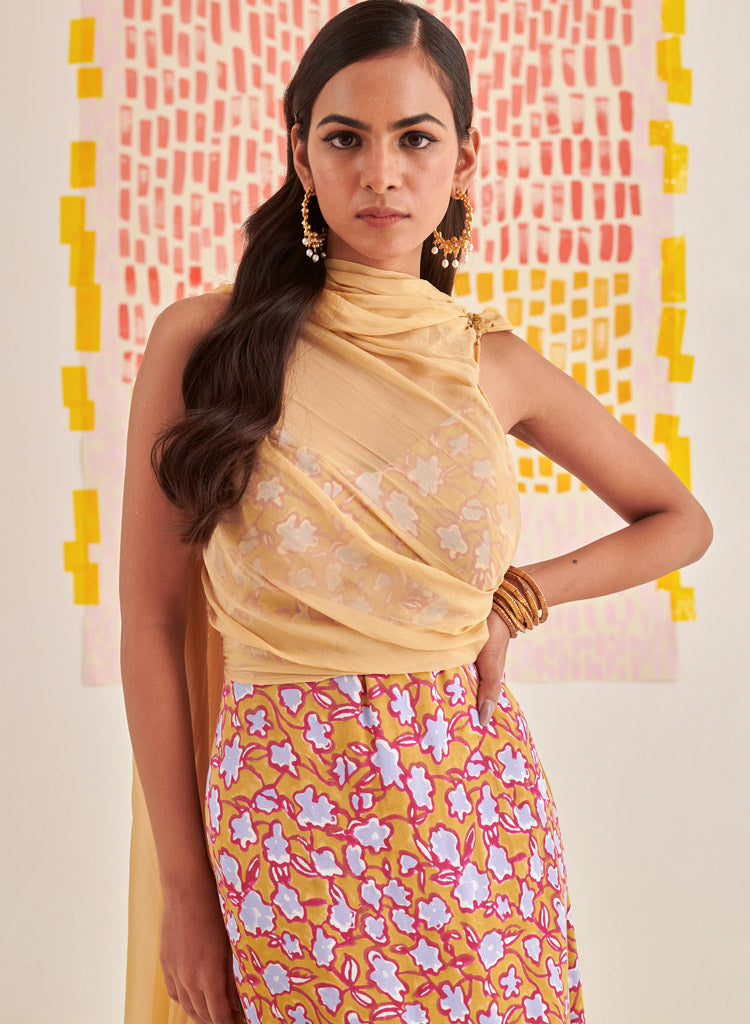 Gold Florentina Dress