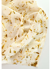 Golden Glory Silk Scarf