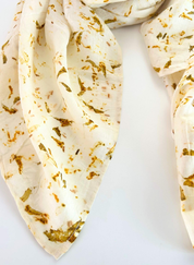 Golden Glory Silk Scarf