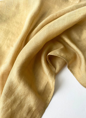 Golden Green Silk Scarf
