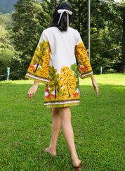 Golden Season A-line Dress