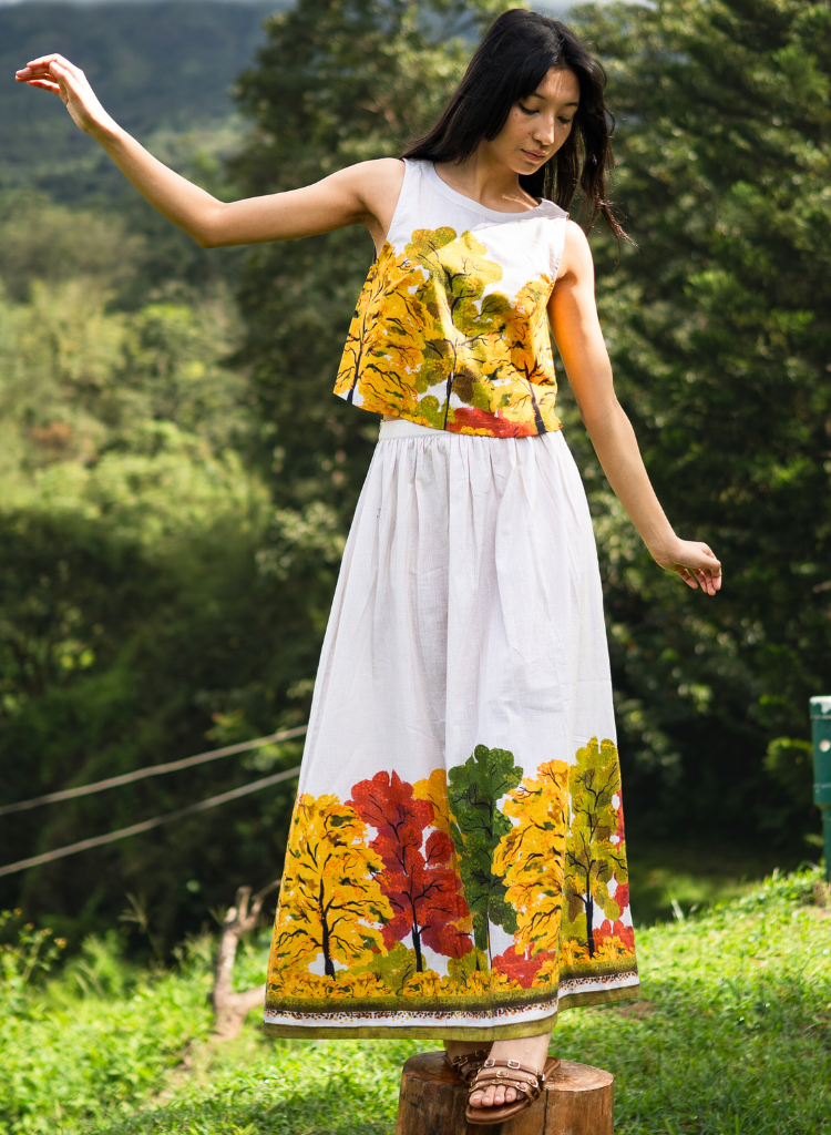 Golden Season Crop Top