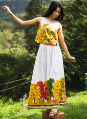 Golden Season Crop Top