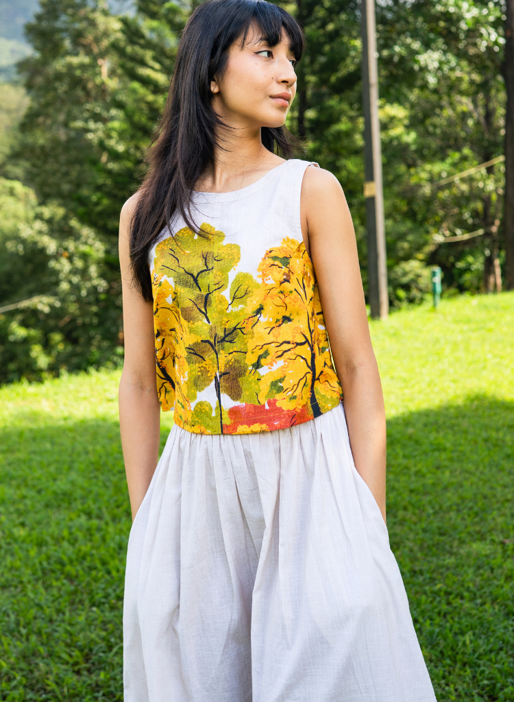 Golden Season Crop Top