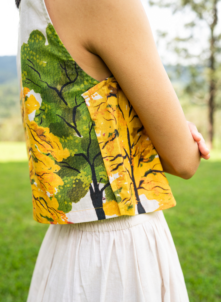 Golden Season Crop Top