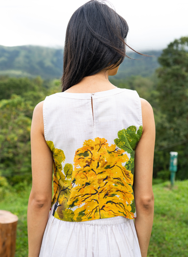 Golden Season Crop Top