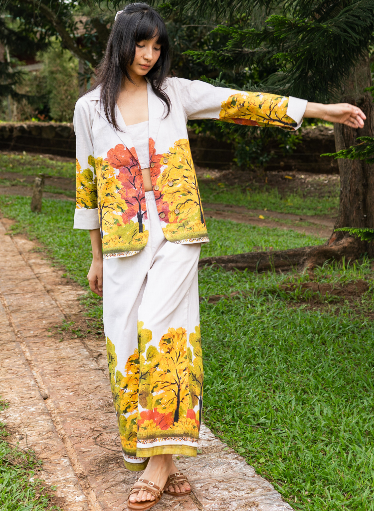 Golden Season Jacket Set