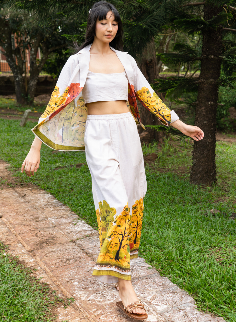 Golden Season Jacket Set