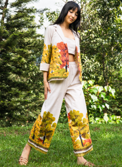 Golden Season Jacket Set