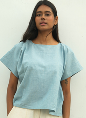 Grainy Skies Top